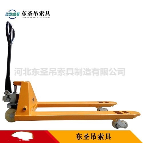 液壓手動地牛規格型號--河北東圣吊索具制造有限公司--小型攪拌機|手動叉車|液壓堆高車|手動叉車